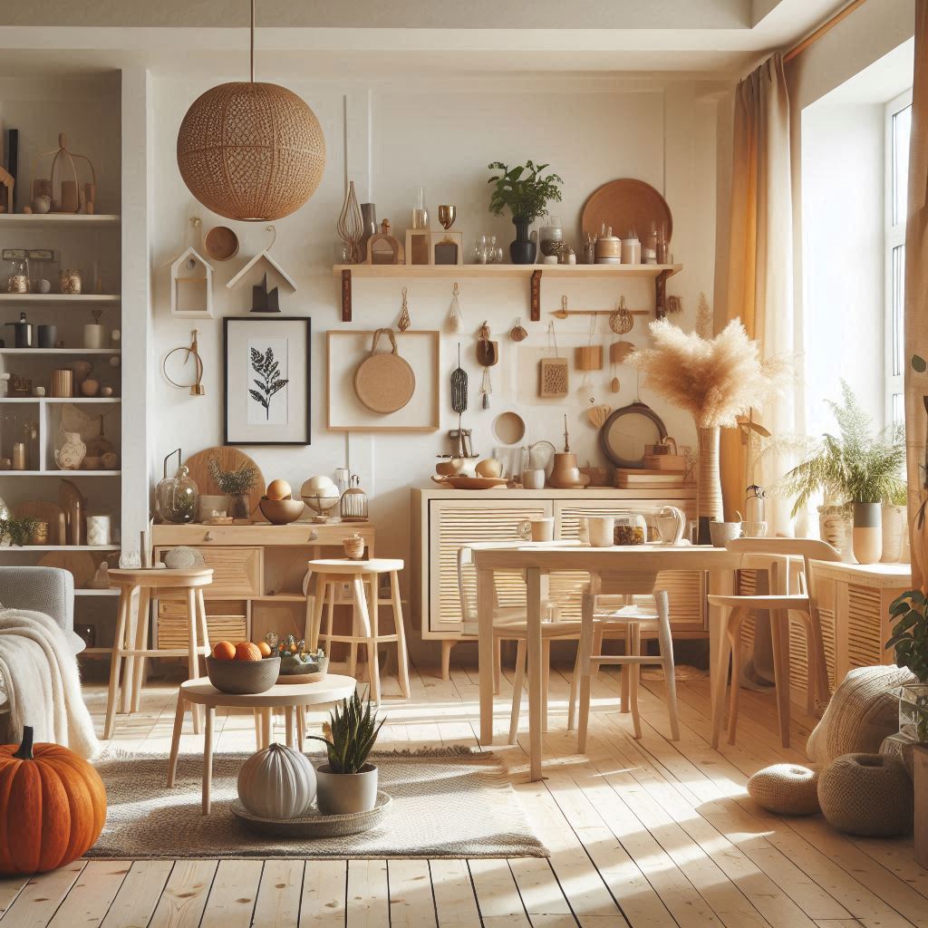 Scandinavian Interior Design Shop. Warm Neutrals Color Palettes