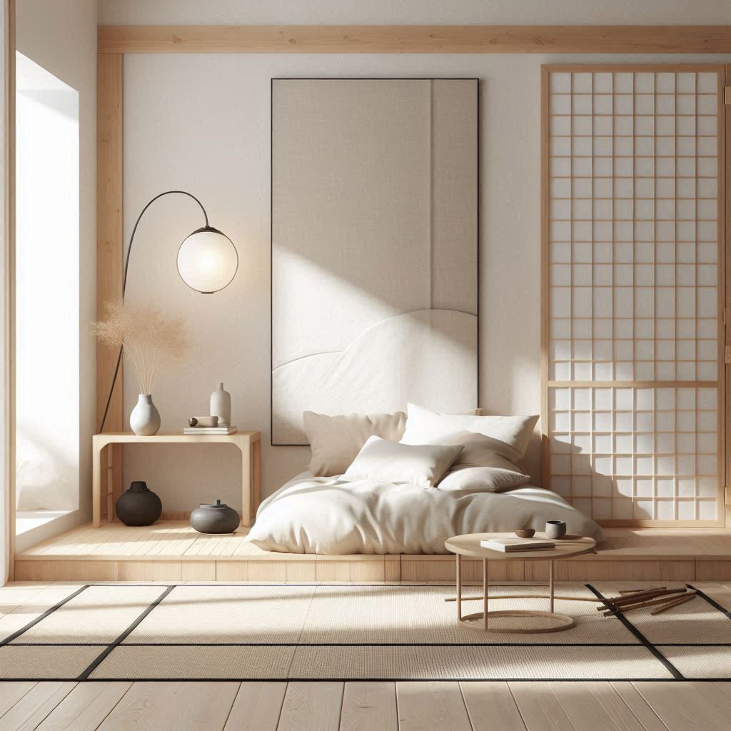 Minimalist Zen Interior Design. Natural Light