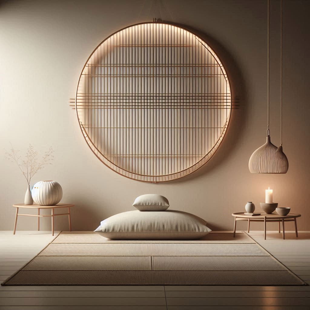 Minimalist Zen Interior Design. Soft Lighting