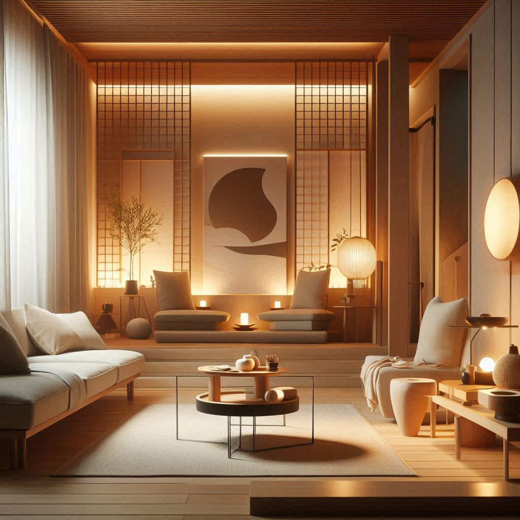 contemporary zen interior design