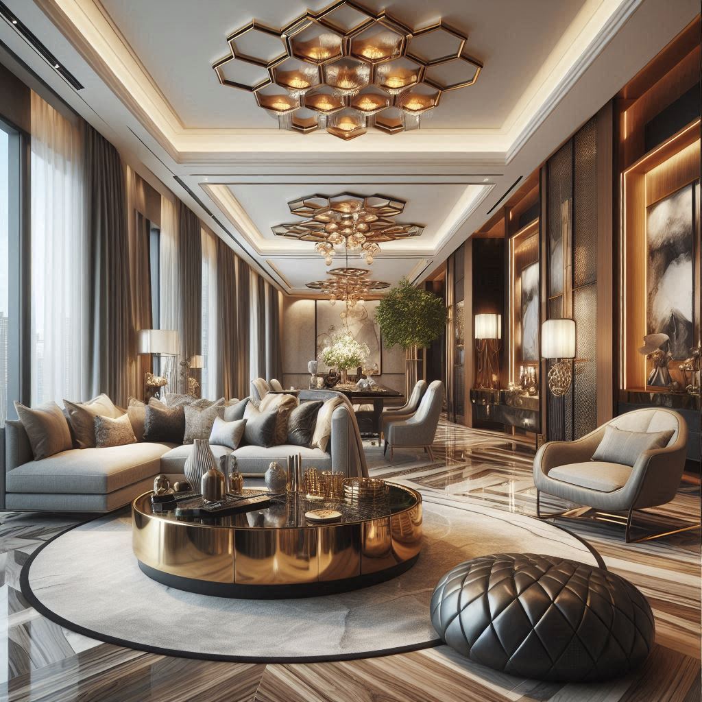 Luxury Condo Interior Design. Focus on comfort