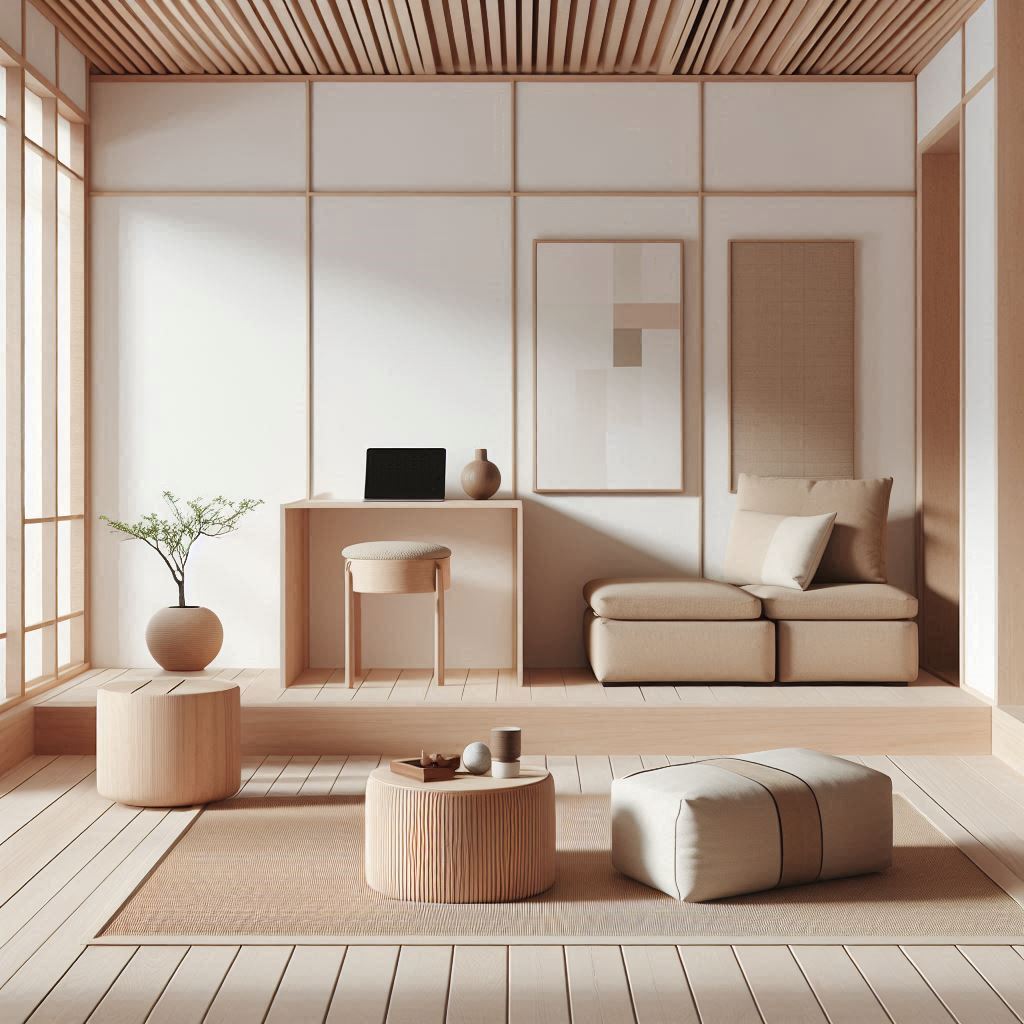 Minimalist Zen Interior Design. Functional Zen Furniture