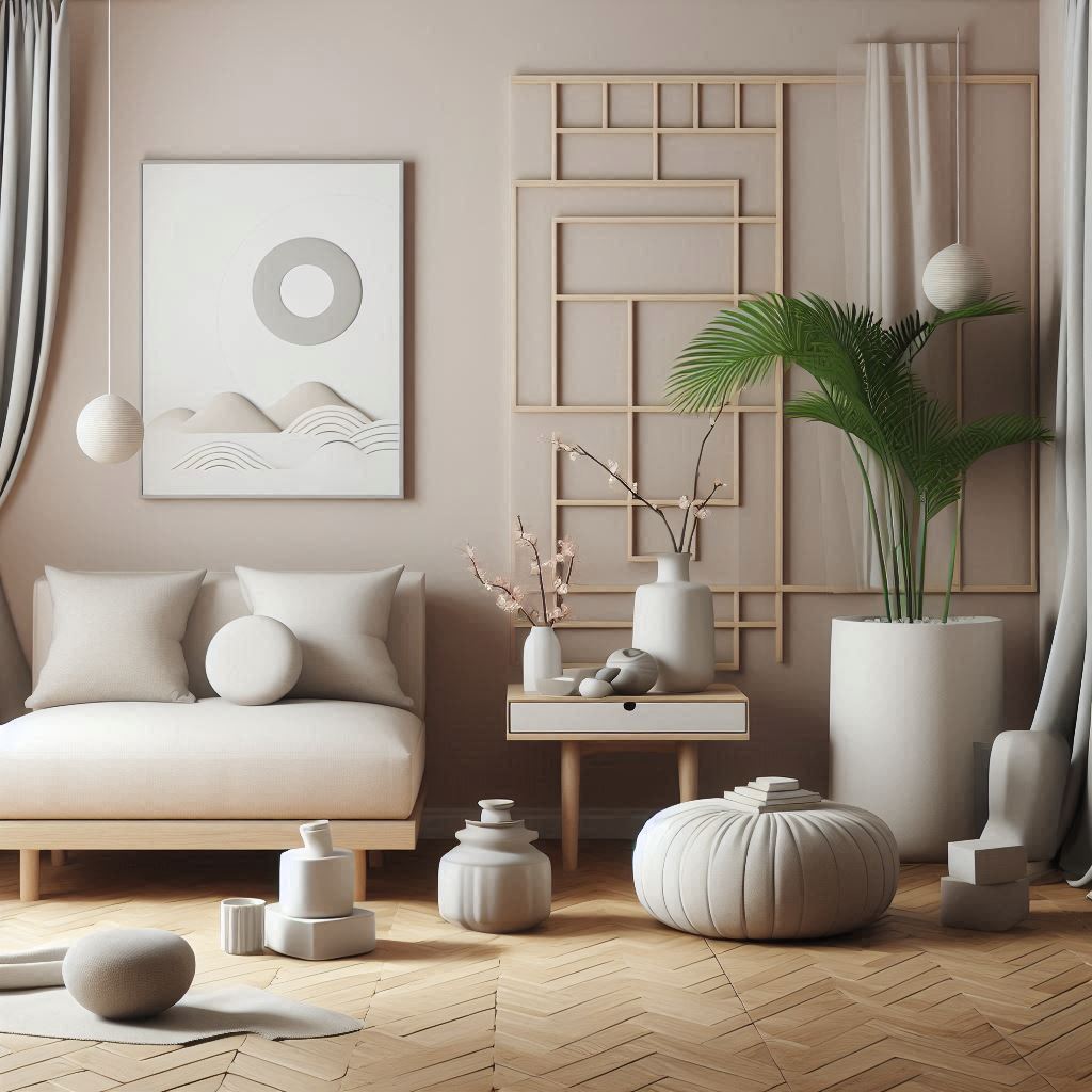 Minimalist Zen Interior Design. Use Soft Colors