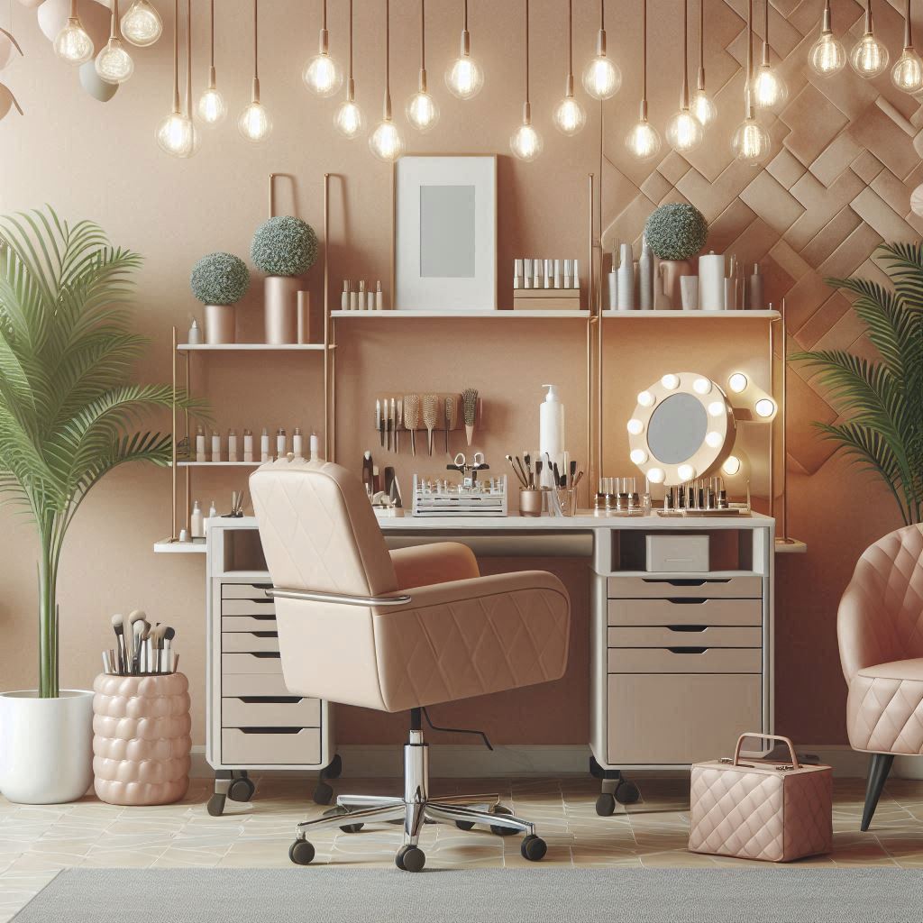 Beauty Clinic Interior Design. stylish decor