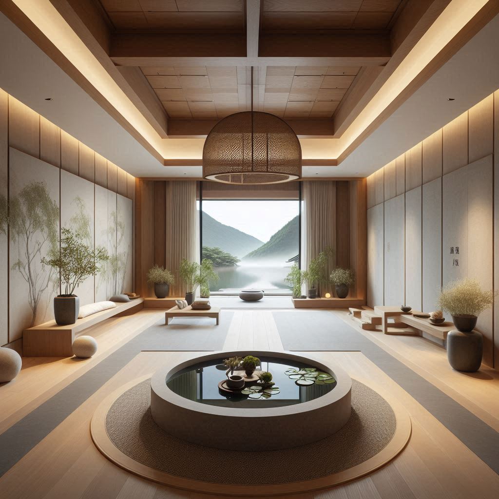 Chinese Contemporary Interior Design. Minimalist Elegance