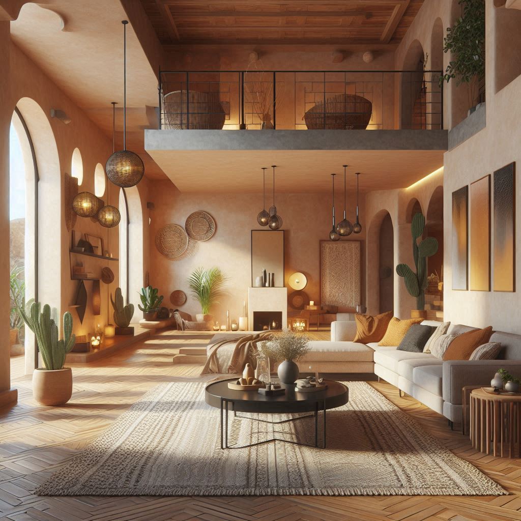 Modern Hacienda. Warm Color Palettes