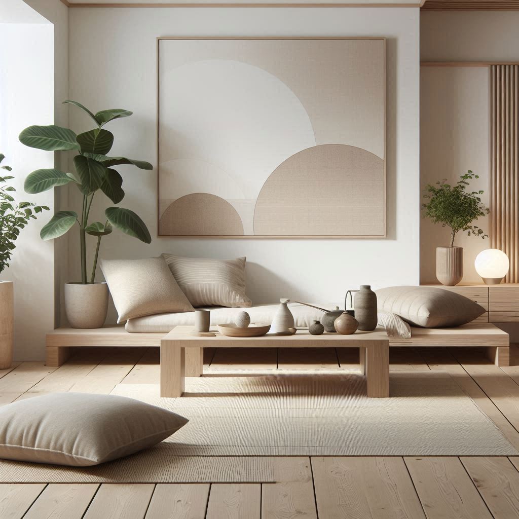 contemporary zen interior design