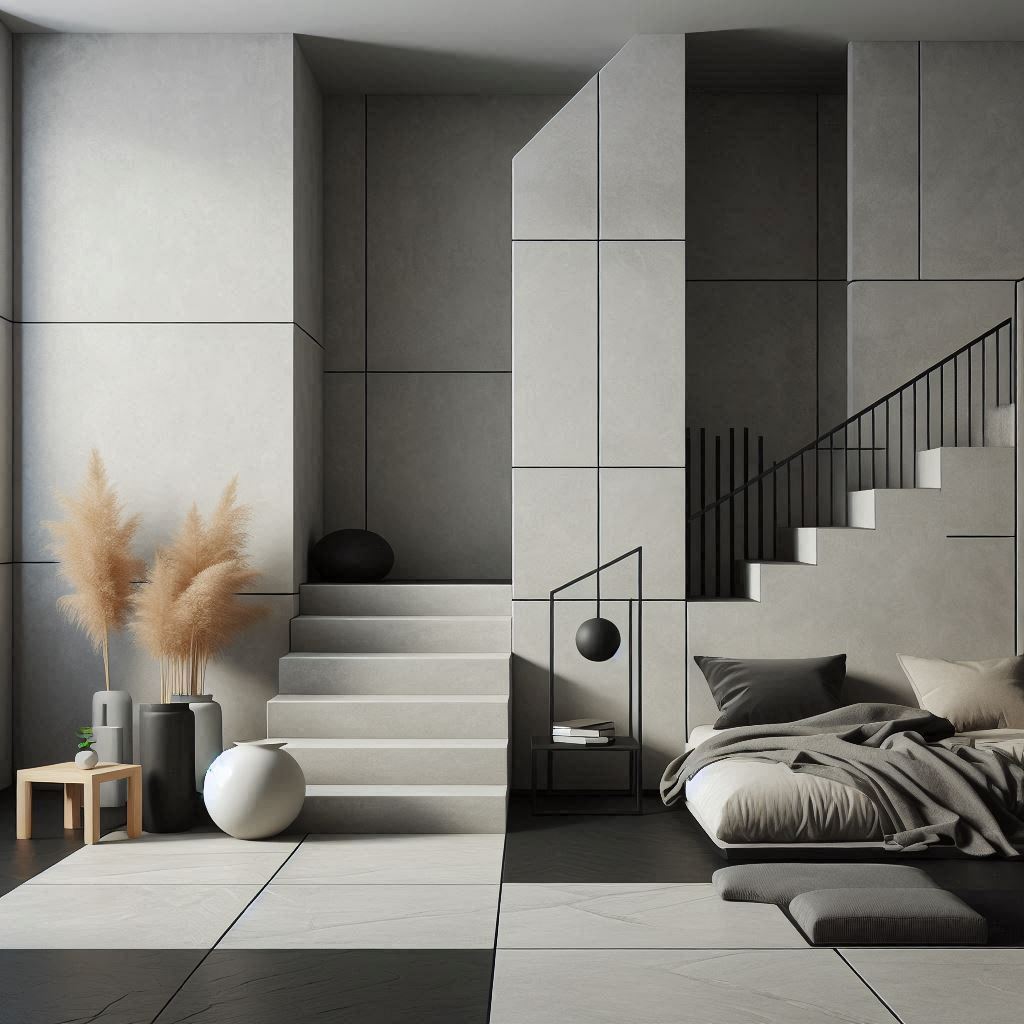 Minimalist Brutalist Interior Design