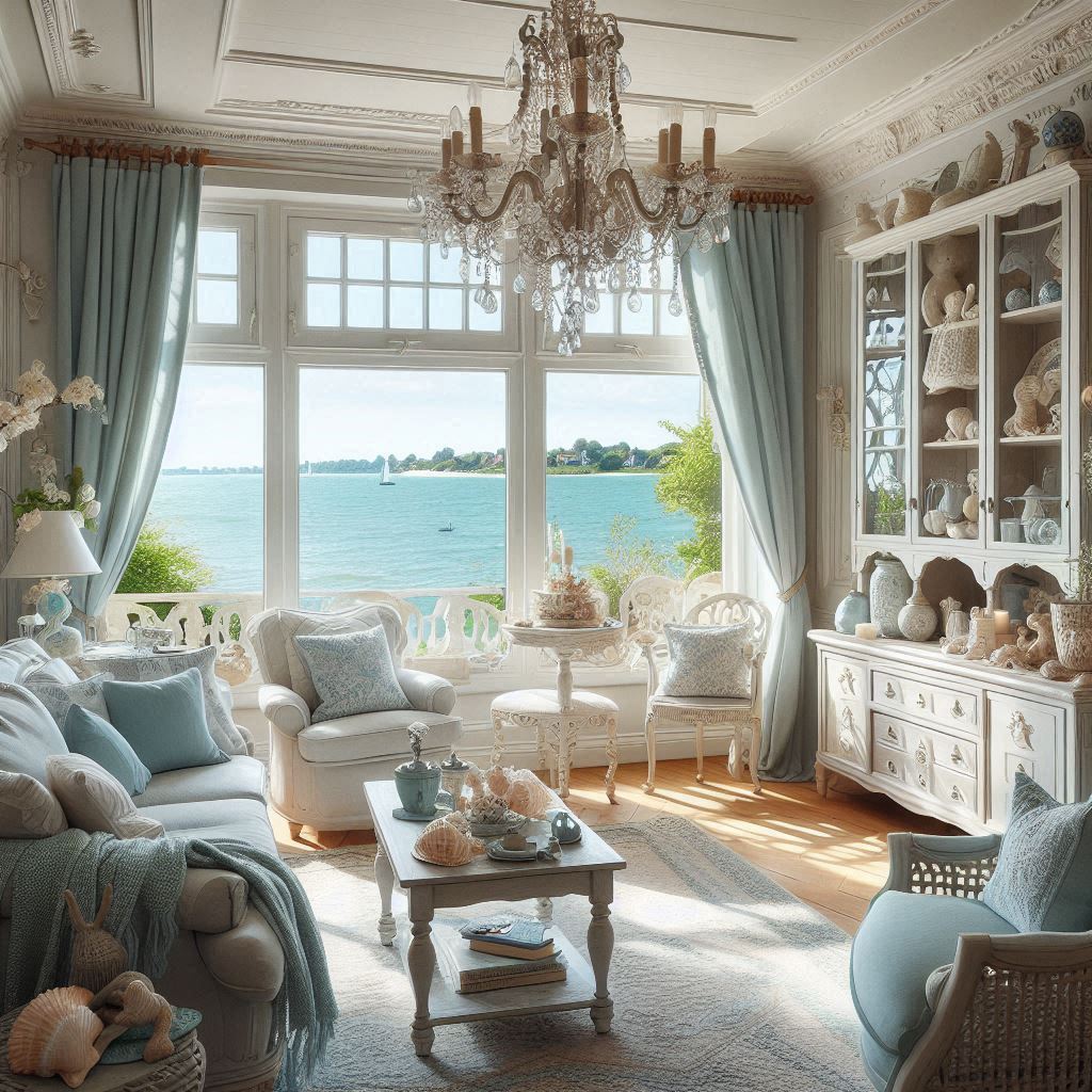 French Coastal Interior Design